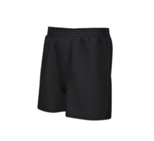 Tilstock Primary – Plain Black Shorts